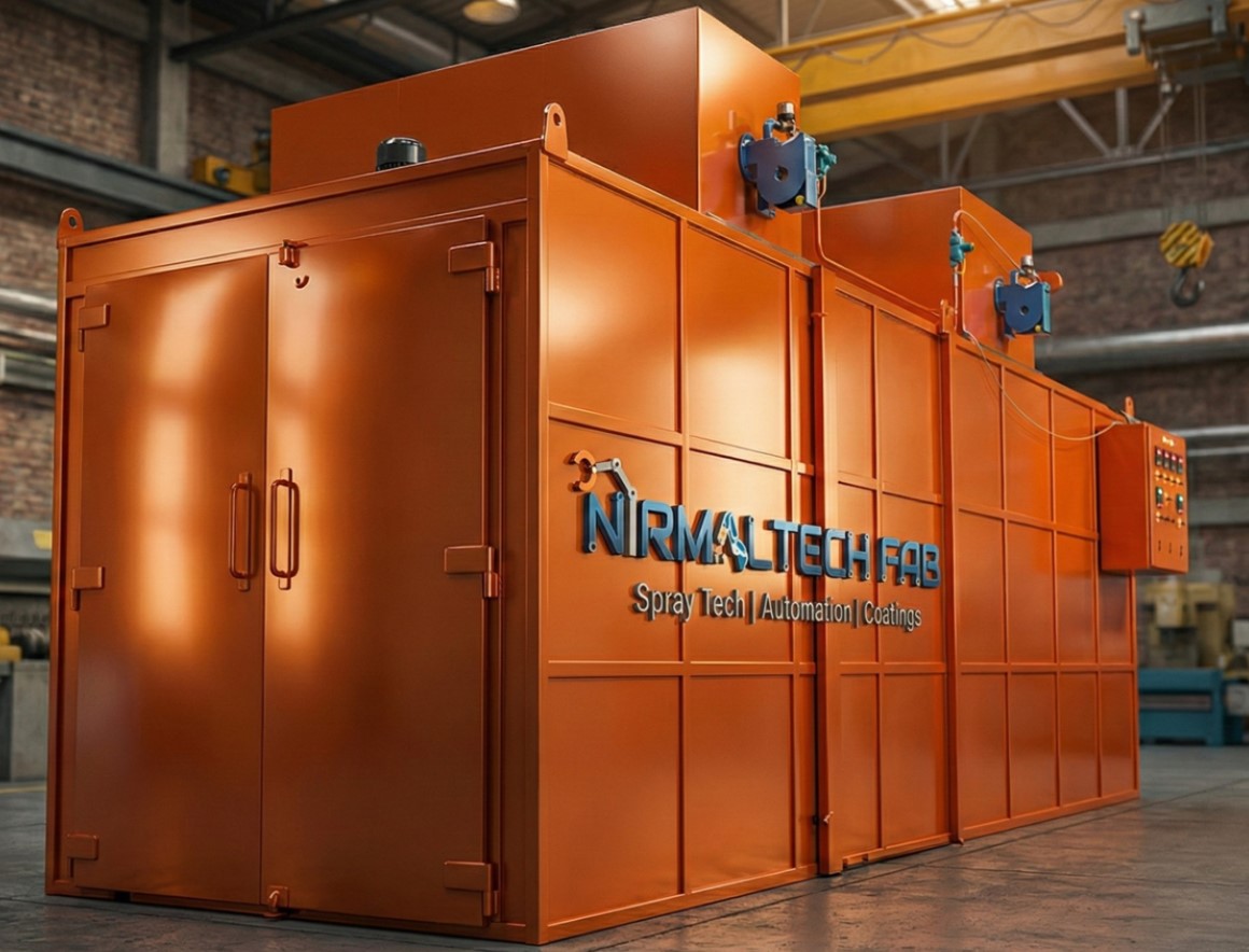 Gas Fired Oven – High-Efficiency LPG/Natural Gas Industrial Oven (up to 200°C), Insulated Panels, Conveyor Compatible for Varnish Baking & Powder Curing in Workshops